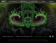 Tablet Screenshot of bodyworks-tattoo.com
